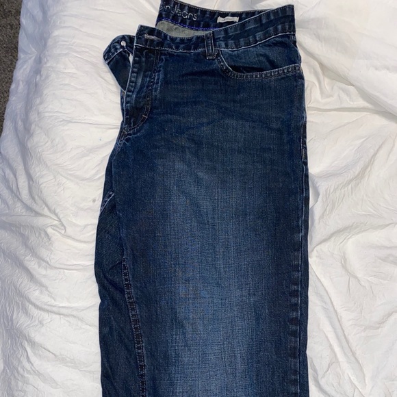 calvin klein slim straight jeans